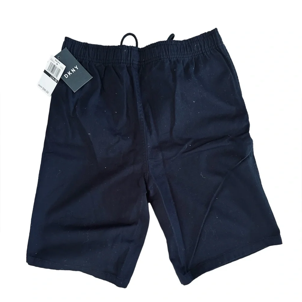 DKNY Boys’ Black Shorts - Size Large (14/16) - Brand New with Tags